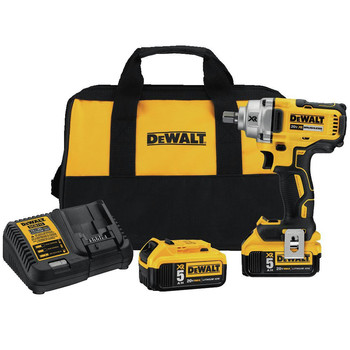 Dewalt DCF894P2 20V MAX XR 1/2 in. Mid-Range Cordless Impact Wrench with Detent Pin Anvil Kit