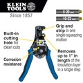 Cable and Wire Cutters | Klein Tools 11063W Katapult Wire Stripper and Cutter for Solid and Stranded Wire image number 7