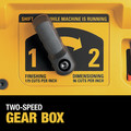 Benchtop Planers | Dewalt DW735 120V 15 Amp 13 in. Corded Three Knife Two Speed Thickness Planer image number 8