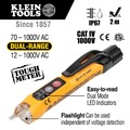 Detection Tools | Klein Tools NCVT3P 12-1000V AC Dual Range Non-Contact Voltage Tester with Flashlight image number 8