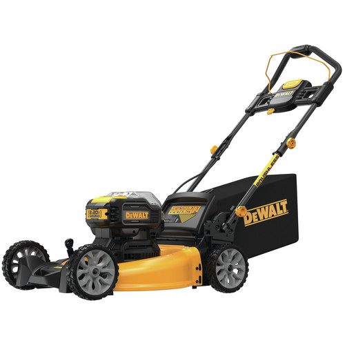 Push Mowers | Dewalt DCMWP233U2 2X 20V MAX Brushless Lithium-Ion 21-1/2 in. Cordless Push Mower Kit with 2 Batteries (10 Ah) image number 0