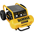 Portable Air Compressors | Dewalt D55146 1.6 HP Continuous 225 PSI Max 4.5 Gallon Hand Carry with Wheels Air Compressor image number 0