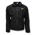 Heated Jackets | Dewalt DCHJ090BB-S Structured Soft Shell Heated Jacket (Jacket Only) - Small, Black image number 1