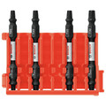 Bits and Bit Sets | Bosch CCSDETV2504 (4/Pack)Torx 2.5 in. Double-Ended Bits with Clip for Custom Case System image number 0