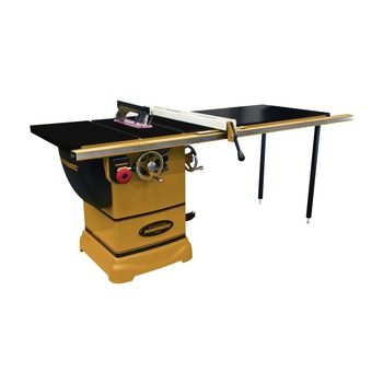 Powermatic PM1-1791000KT PM1000T 115V/230V Single Phase 30 in. Rip 10 in. Accu-Fence System Table Saw with ArmorGlide