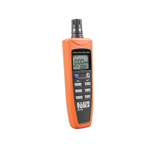 Detection Tools | Klein Tools ET110 Cordless Carbon Monoxide Detector Kit image number 0
