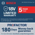  | Bosch GBH18V-36CN 18V PROFACTOR Brushless Connected-Ready SDS-Max Lithium-Ion 1-9/16 in. Cordless Rotary Hammer (Tool Only) image number 8