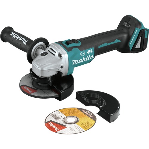 Cut Off Grinders | Makita XAG09Z 18V LXT Lithium-Ion Brushless Cordless 4-1/2 in. / 5 in. Cut-Off/Angle Grinder with Electric Brake (Tool Only) image number 0