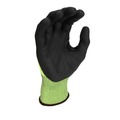Work Gloves | Dewalt DPG833TM Hi-Vis HPPE Cut Touchscreen Gloves - Medium, Tagged (12/Carton) image number 2