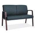 July Member-Exclusive Offer Save 10% off on One Item | Alera ALERL2219M Reception Lounge WL Series 44.88 in. x 26.13 in. x 33 in. Loveseat - Black image number 0