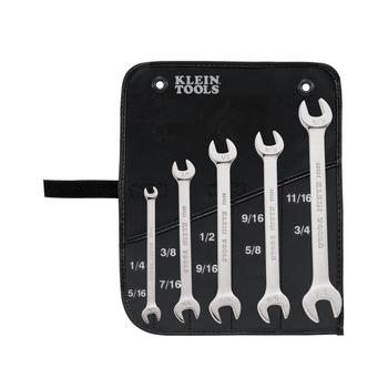 OPEN END WRENCHES | Klein Tools 68450 5-Piece Open-End Wrench Set