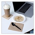  | Boardwalk BWKSOUPHWPSBLA Heavyweight Polystyrene Soup Spoons - Black (1000/Carton) image number 4