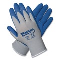Work Gloves | MCR Safety 96731L Memphis Flex Seamless Nylon Knit Gloves - Large, Blue/Gray (1-Dozen) image number 2