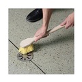  | Boardwalk BWK4320 20 in. Long Polypropylene Fill Handle Utility Brush - Tan image number 4
