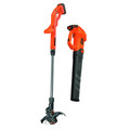  | Black & Decker BCK279D2 20V MAX Brushed Lithium-Ion Cordless Axial Leaf Blower and String Trimmer/ Edger Combo Kit with (2) 1.5 Ah Batteries image number 0