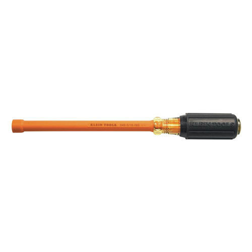 Nut Drivers | Klein Tools 646-5/16-INS 5/16 in. Insulated Nut Driver with 6 in. Shank image number 0