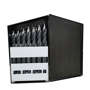 POWER TOOLS | Astro Pneumatic ONYX 29-Piece TurboStep HSS 1/16 in. to 1/2 in. Drill Bit Set - TS29