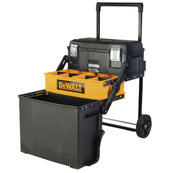 TOOL CARTS | Dewalt DWST20880 16.33 in. x 21.66 in. x 28.83 in. Multi-Level Workshop - Black/Yellow
