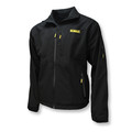 Heated Jackets | Dewalt DCHJ090BD1-L Structured Soft Shell Heated Jacket Kit - Large, Black image number 1