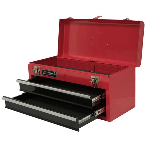 Tool Chests | Homak RD01022001 20 in. 2-Drawer Toolbox - Red image number 0