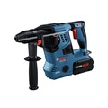 Rotary Hammers | Bosch GBH18V-28CK28 18V Brushless Lithium-Ion Connected-Ready SDS-plus Bulldog 1-1/8 in. Cordless Rotary Hammer Kit (8 Ah) image number 1