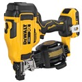 Roofing Nailers | Dewalt DCN45RND1 20V MAX Brushless Lithium-Ion 15 Degree Cordless Coil Roofing Nailer Kit (2 Ah) image number 2