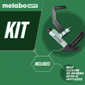 Pneumatic Flooring Staplers | Metabo HPT N5010ABM 2 in. 15.5-Gauge 1/2 in. Crown Pneumatic Pro Flooring Stapler image number 1
