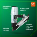 Air Framing Nailers | Metabo HPT NR65AK2SM 36-Degree 2-1/2 in. Strap-Tite Fastening System Metal Connector Strip Nailer with Short Magazine image number 3