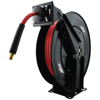 AIR TOOLS AND EQUIPMENT | Milton Industries Steel Dual Arm 1/2 in. x 50 ft. Auto-Retractable Hose Reel - 2780-50D