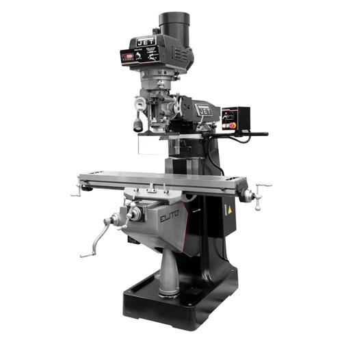 Milling Machines | JET JT9-894416 EVS-949 Mill with 3-Axis ACU-RITE 303 (Knee) DRO and Servo X, Y, Z-Axis Powerfeeds and Air Powered Draw Bar image number 0