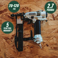 Pneumatic Finishing Staplers | Metabo HPT N3804A5M 1-1/2 in. 18-Gauge 1/4 in. Narrow Crown Pro Finish Stapler image number 2