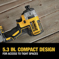 Combo Kits | Dewalt DCK299P2 2-Tool Combo Kit - 20V MAX XR Brushless Cordless Hammer Drill & Impact Driver Kit with 2 Batteries (5 Ah) image number 14