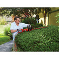  | Black & Decker HH2455 120V 3.3 Amp Brushed 24 in. Corded Hedge Trimmer with Rotating Handle image number 21