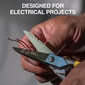 Snips | Klein Tools 2100-8 Stainless Steel Electrician Free Fall Snips image number 12
