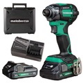 Impact Drivers | Metabo HPT WH18DCM 18V MultiVolt Lithium-Ion Brushless Cordless Triple Hammer BOLT Impact Driver Kit (2 Ah) image number 0