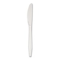  | Boardwalk BWK KNIFEMWPS Mediumweight Polystyrene Knife - White (100/Box) image number 1