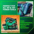 Clearance Center | Metabo HPT 380083M BSL36A18X 18V/36V MultiVolt 2.5 Ah/5 Ah Lithium-Ion Water and Impact-Resistant Battery image number 7