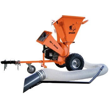 PRODUCTS | Detail K2 OPC503V 4000 RPM 3 in. 7 HP 3-in-1 Gas Wood Chipper Shredder Vacuum Kit
