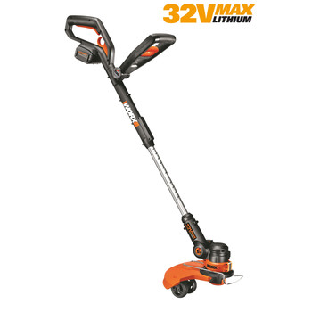 Worx GT 2.0 32V Max Lithium Cordless 3-in-1 Grass Trimmer Edger Mini-Mower - WG175