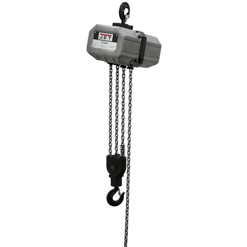 Hoists | JET 3SS-3C-20 460V SSC Series 8 x 24 Speed 3 Ton 20 ft. Lift 3-Phase Electric Chain Hoist image number 0