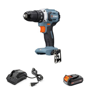 PRODUCTS | Senix 20V MAX Brushless Lithium-Ion 1/2 in. Cordless Drill Driver Kit (2 Ah) - PDDX2-M2