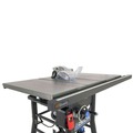 Table Saws | Delta 36-5100T2D 30 in. Rip Capacity Contractor Table Saw with Cast Extension and 1 HP Dust Collector image number 3
