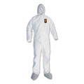 July Member-Exclusive Offer Save 10% off on One Item | Ansell 48975 A45 Liquid/Particle Protection Surface Prep/Paint Coveralls - Double Extra Large, White (25/Carton) image number 0