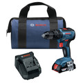  | Factory Reconditioned Bosch GSB18V-490B12-RT 18V EC Brushless Lithium-Ion 1/2 in. Cordless Hammer Drill Driver Kit (2 Ah) image number 0