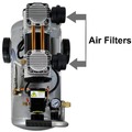 Presidents' Day Sale! Save $35 off $199! | California Air Tools 4710W 1 HP 4.7 Gallon Quiet Air Compressor image number 10