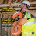 Wire & Conduit Tools | Klein Tools 56380 Multi-Groove 100 ft. Fiberglass Fish Tape with Spiral Steel Leader image number 14