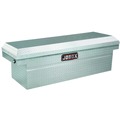 Crossover Truck Boxes | JOBOX JAC1391980 Aluminum Single Lid Mid-size Crossover Truck Box - Clear Coat image number 0