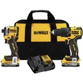 DEWALT Father’s Day Deals | Dewalt DCK254E2 20V MAX Brushless Lithium-Ion 1/2 in. Cordless Hammer Drill Driver and 1/4 in. Impact Driver Kit (1.7 Ah) image number 0