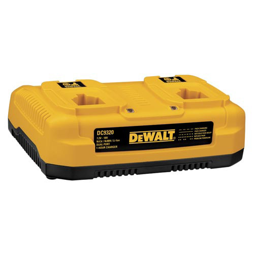 Chargers | Dewalt DC9320 7.2V - 18V Multi-Voltage Dual Port Charger image number 0