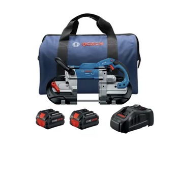 BAND SAWS | Bosch 18V Brushless Lithium-Ion 5 in. Cordless Band Saw Kit (6 Ah) - GCB18V-5B26